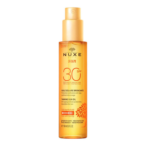 Nuxe Sun SPF 30 Bronzlaştırıcı Yüz ve Vücut Yağı 150 ML - Thumbnail