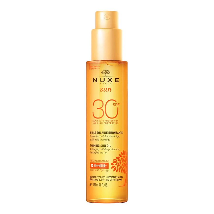 Nuxe - Nuxe Sun SPF 30 Bronzlaştırıcı Yüz ve Vücut Yağı 150 ML